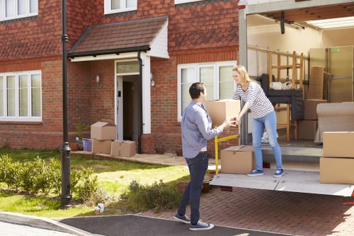 Careful packing and loading for a local move in Hendon