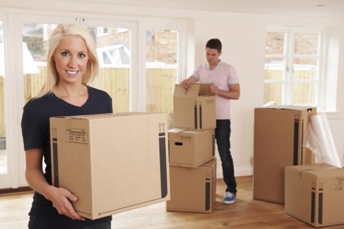 Local man with a van service supporting a Hendon home move