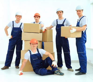 Professional packing service for a Hendon home move