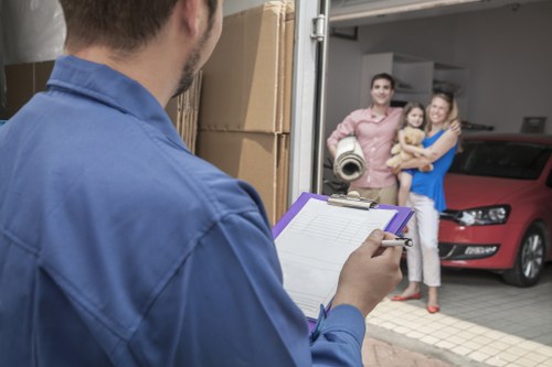 Packing and loading service for removals in Hendon