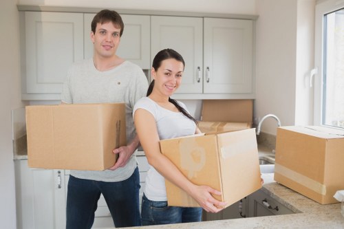 Example load-based van job for Hendon property moves
